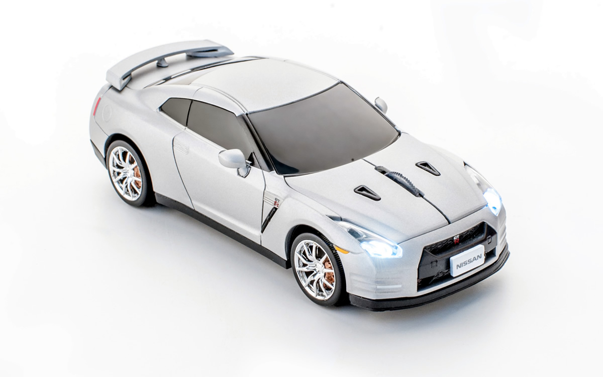 無線マウス：日産GT-R