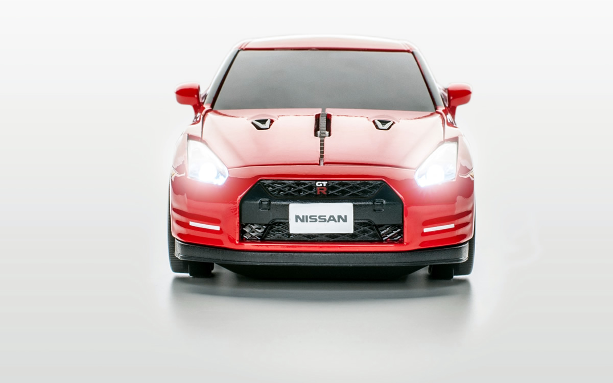 無線マウス：日産GT-R