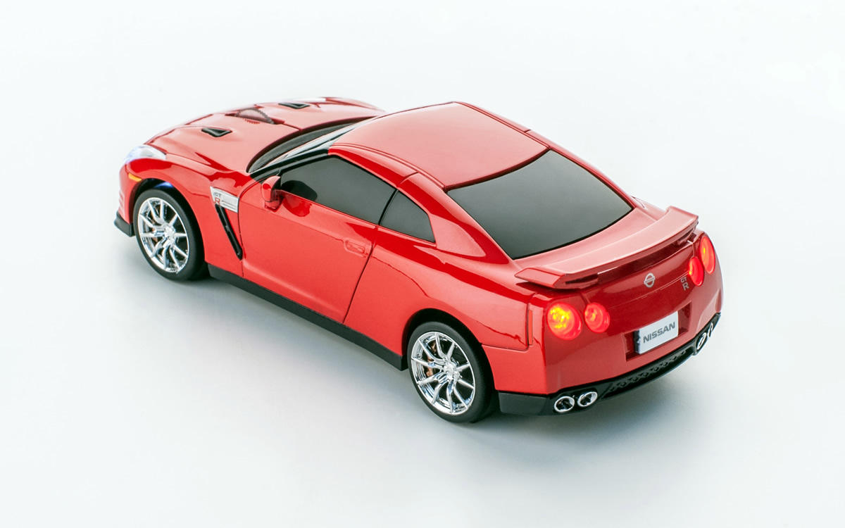 無線マウス：日産GT-R