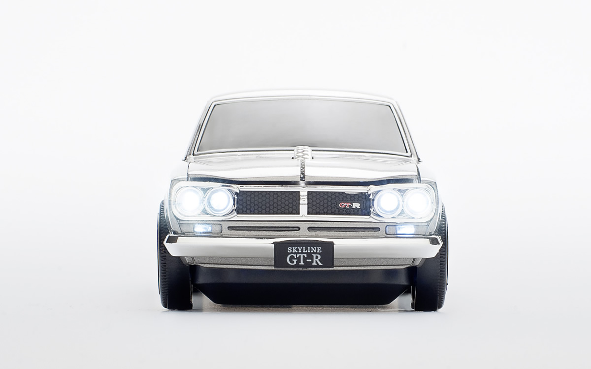 無線マウス：日産スカイライン2000GT-R